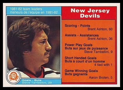 134 New Jersey Devils